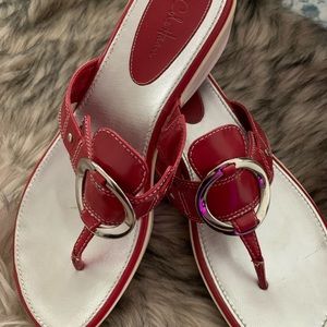 Cole Haan Nike air heel sandals